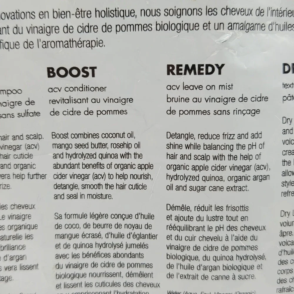 AG Hair Natural Starter Kit Boost, Remedy, Balance, Dry Lift, Rosehip Balm